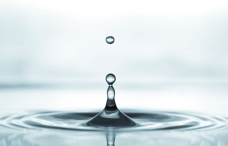 sustainable skincare water drop