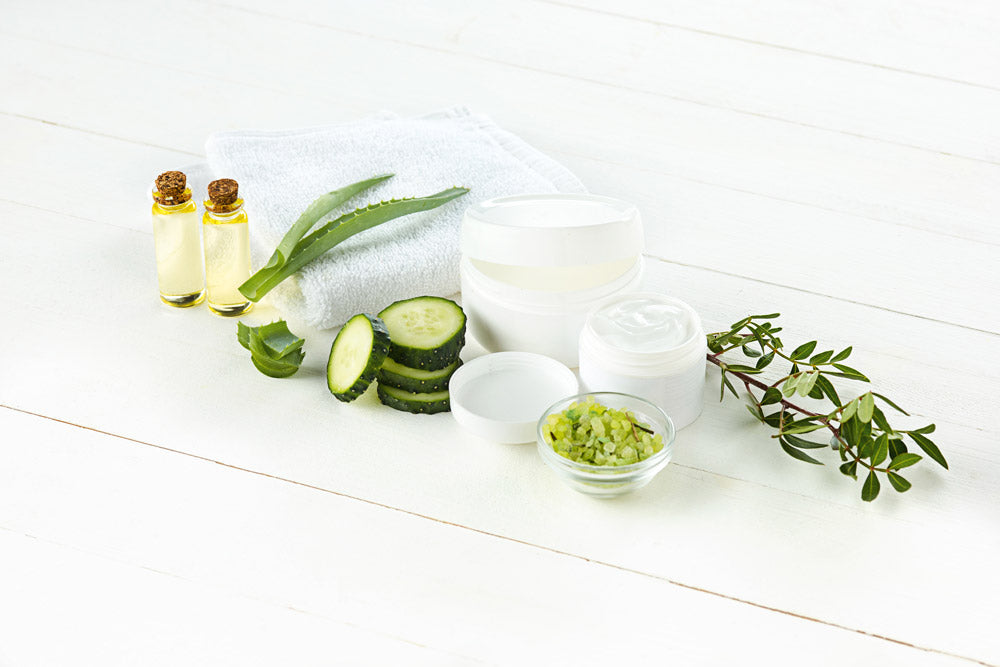 Mature Female Scientist Conducting Research in Skincare Lab